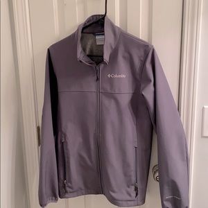 Men’s Columbia Omni-Heat Soft-shell Gray Jacket